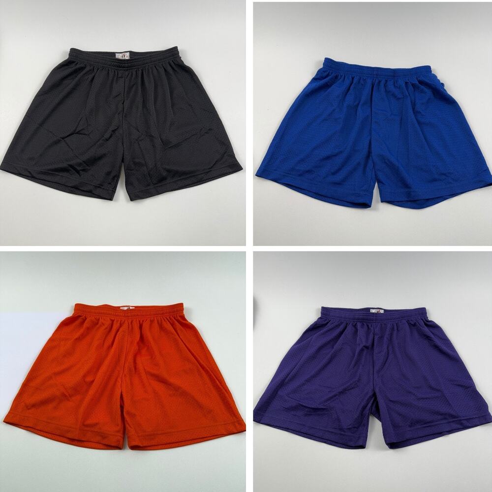 Lot of 4 Badger Sport Women Mesh Drawstring Short Size S NWOT